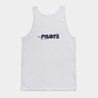 Defunct Riverside Pilots Minor League Baseball 1993 Tank Top